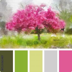 Artwork Color Palette - Aistra Pavasario